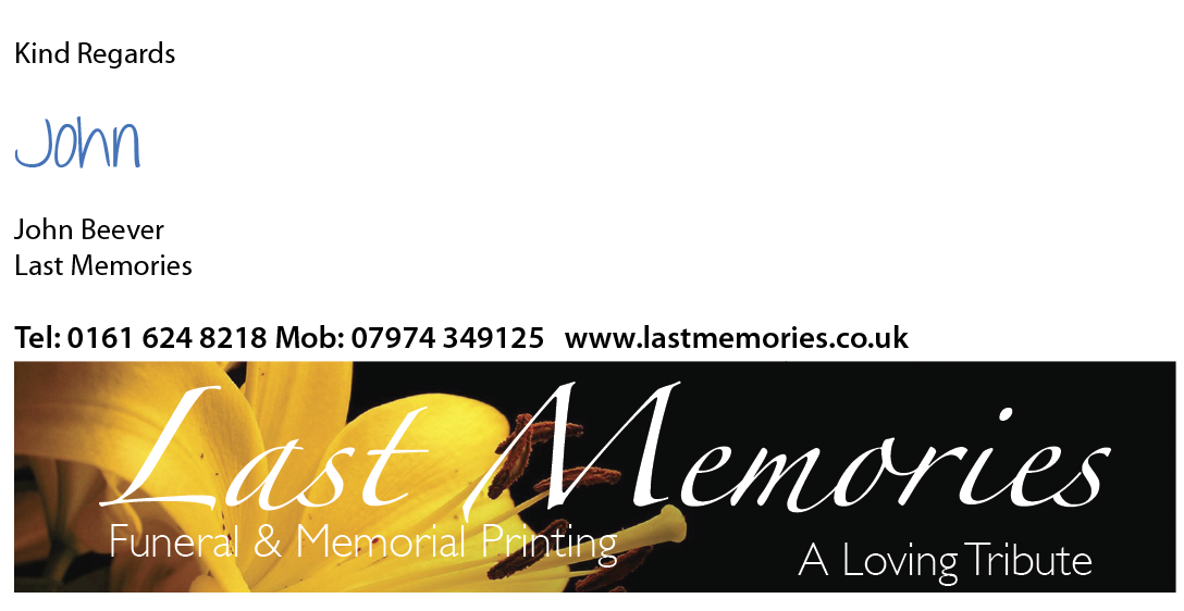 New last Mem email sign off